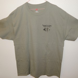 Tee - Sand Green - Front