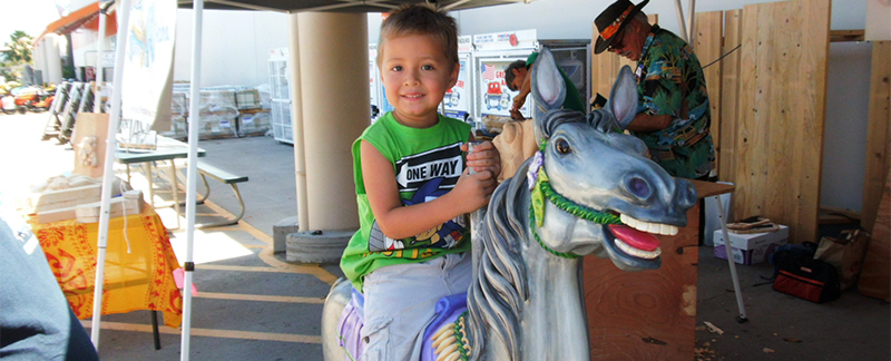 Carousel Day at Home Depot