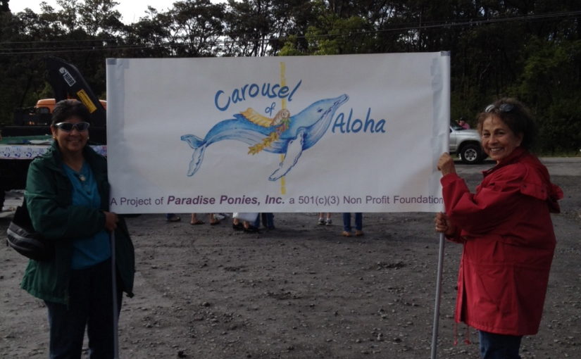 Jeanette & Juanette at Volcano 4th of July Parade