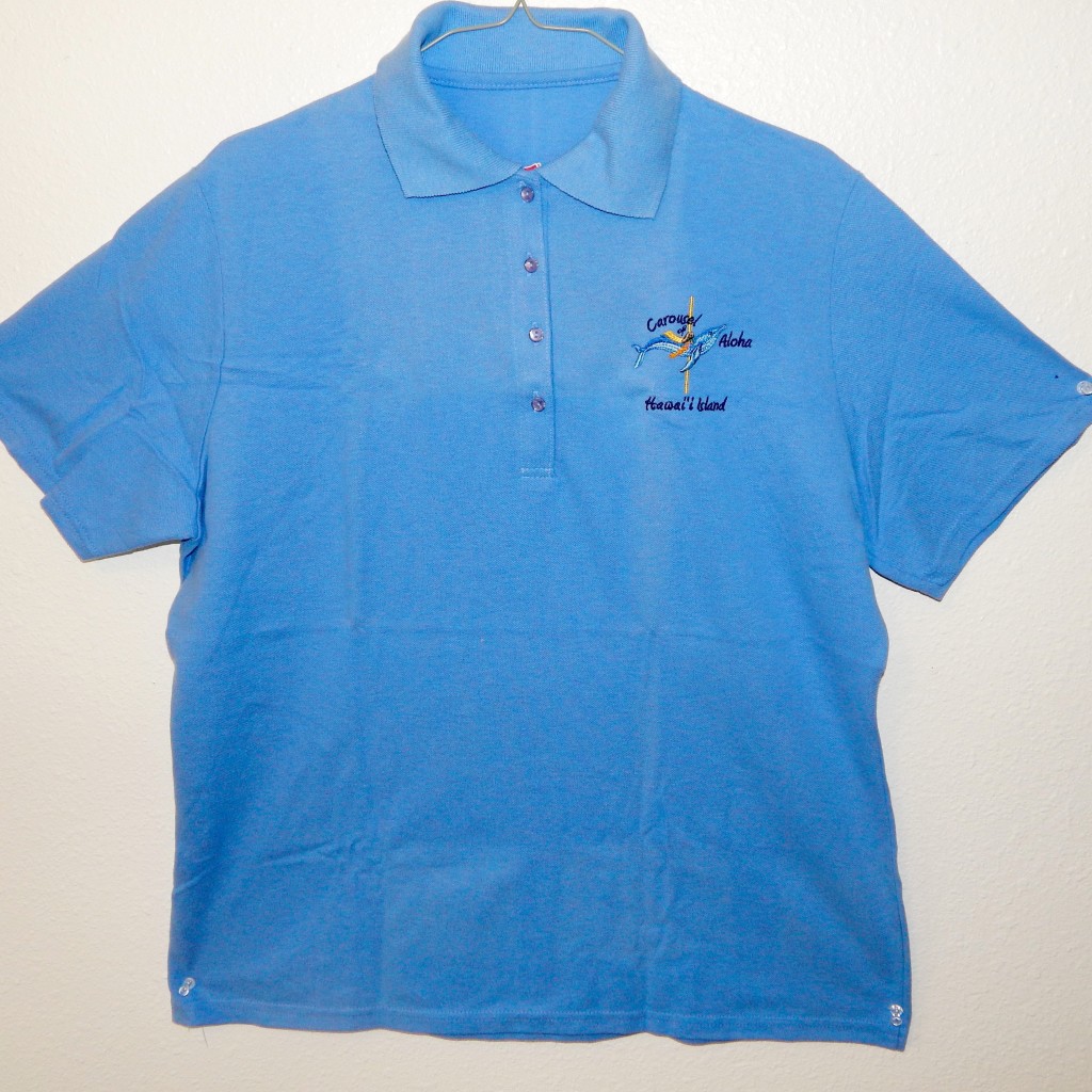 Polo Shirt - Blue - Front