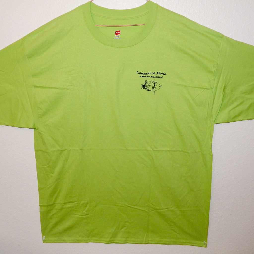 Tee - Lime Green - Front